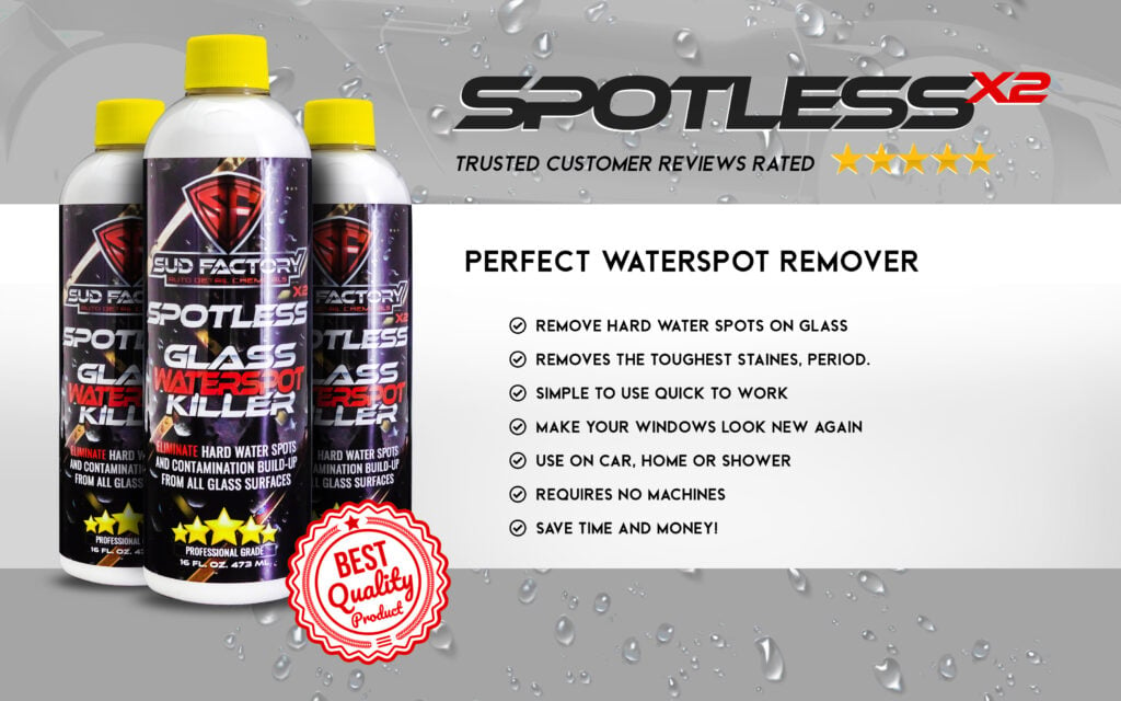 Unveil Pristine, Spotless Surfaces with Spotless X2 Glass Water